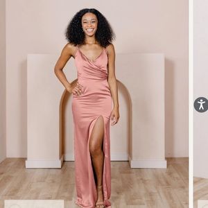 Revelry Rava Satin Dress